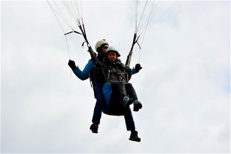 Air Sports Paragliding Parachuting Extreme Sport photo
