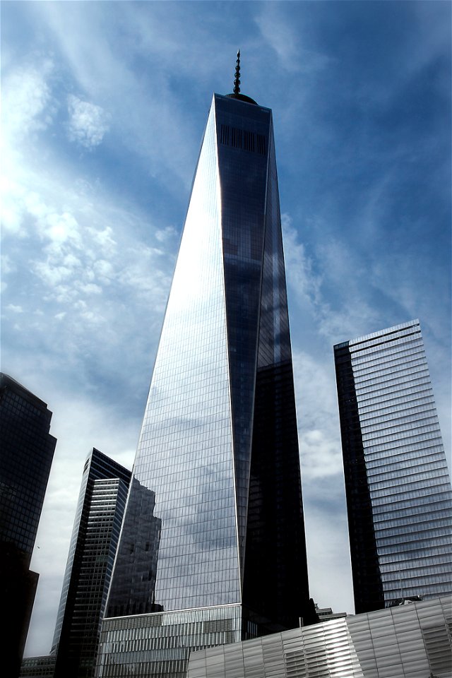 Glass Window Curtain High-rise Building At Daytime photo