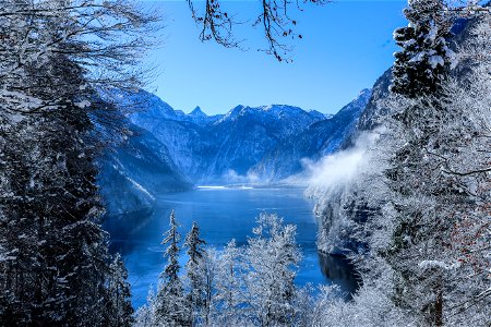 Photography Of Mountain Range During Winter photo