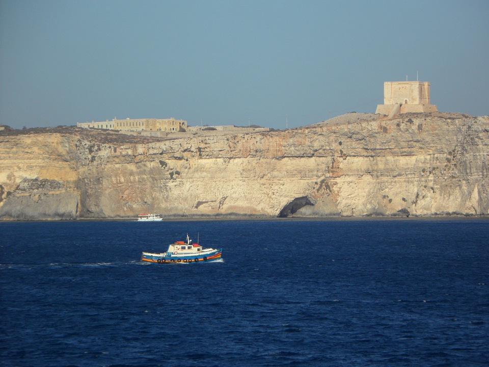 Rocky coast rocky watchtower