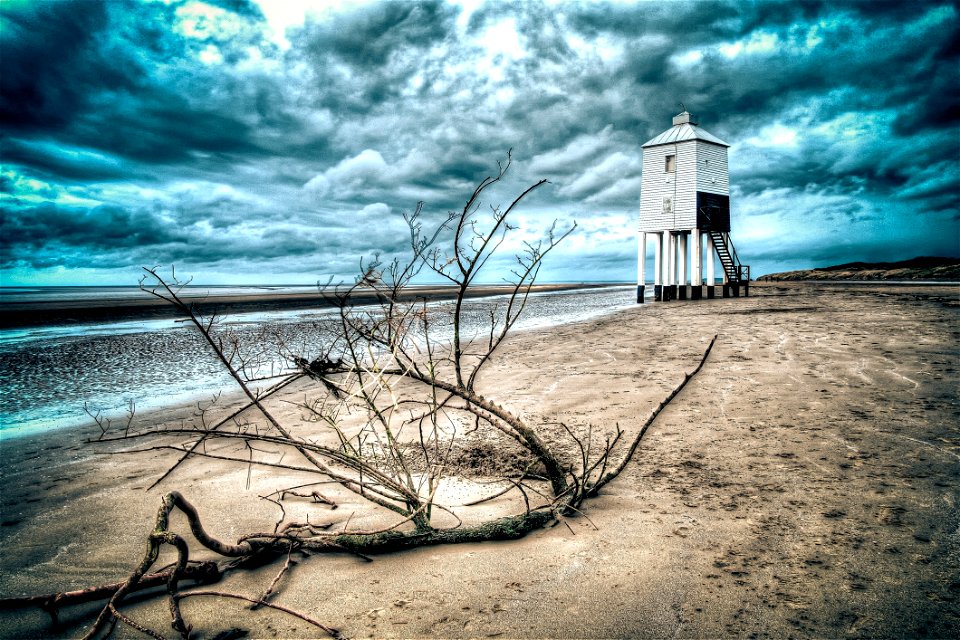 Beach Blue Clouds