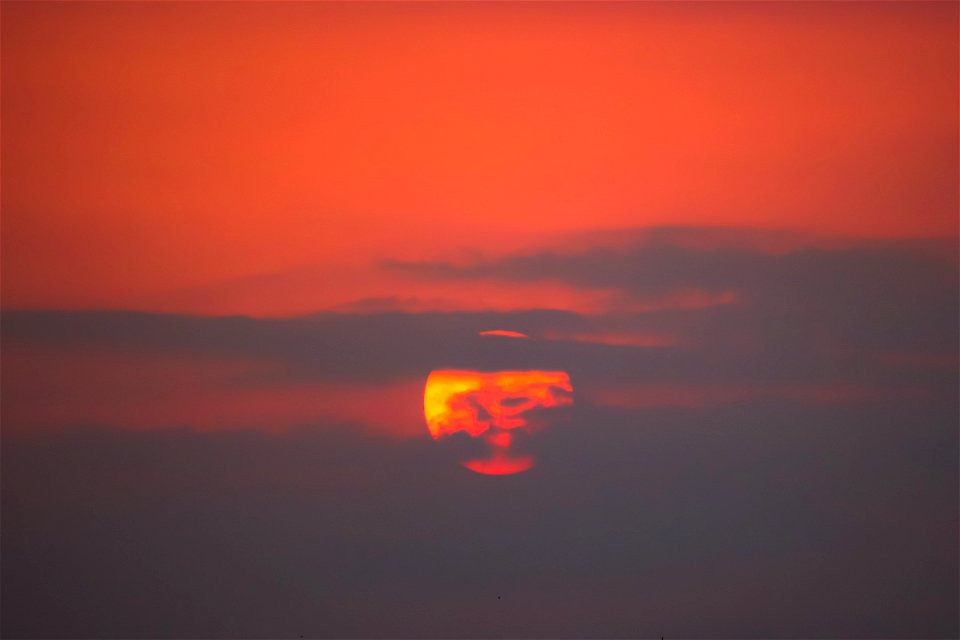 Backlit Clouds Color