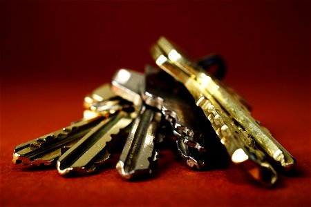 Close-up Keys Metal photo