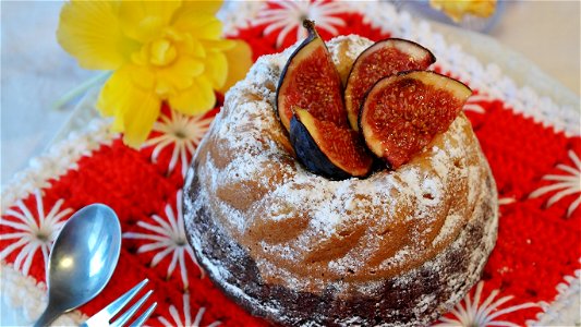 Bake Cake Close-up
