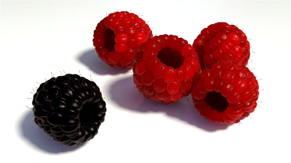 Berry Fruit Raspberry Blackberry photo