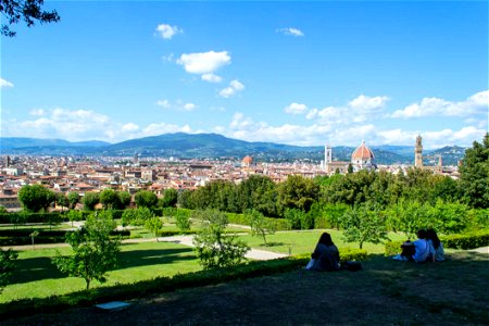 Florence Panorama From Boboli Gardens