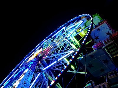 Colorful Ferris Wheel photo