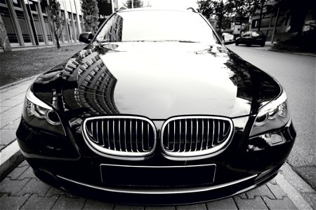 BMW Car On Streets photo