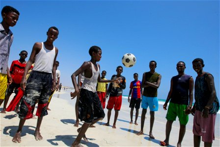 On Foot Patrol In Mogadishu With An AMISOM Formed Police Unit 19