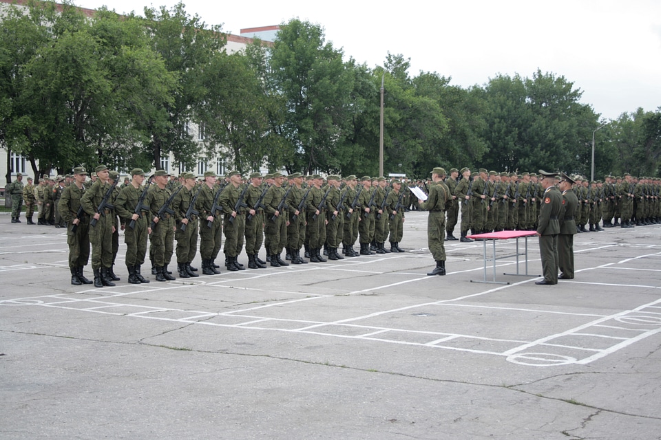 Oath in army photo