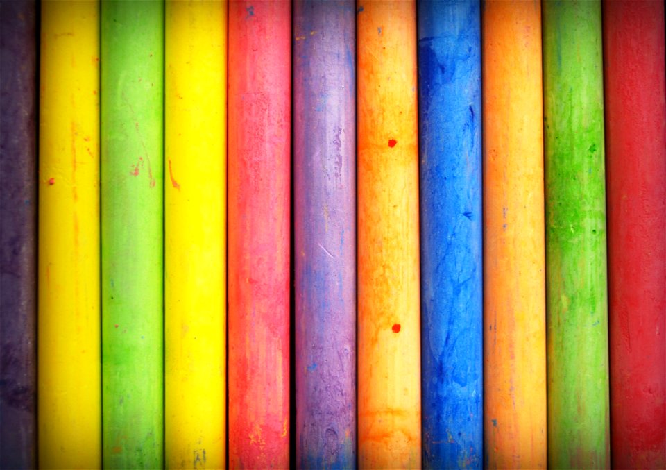 Closeup Photo Of Multi Color Stick photo