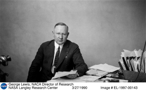 George Lewis NACA Director Of Research photo