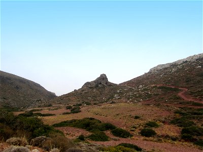 Paysage de Crète orientale photo