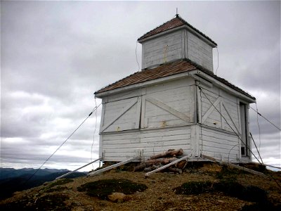 Stahl Lookout in the Ten Lakes Wilderness Study Area, Kootenai National Forest photo