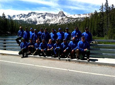 Mammoth Lakes CA 2013.  Crew Photo, Fremont-Winema National Forest