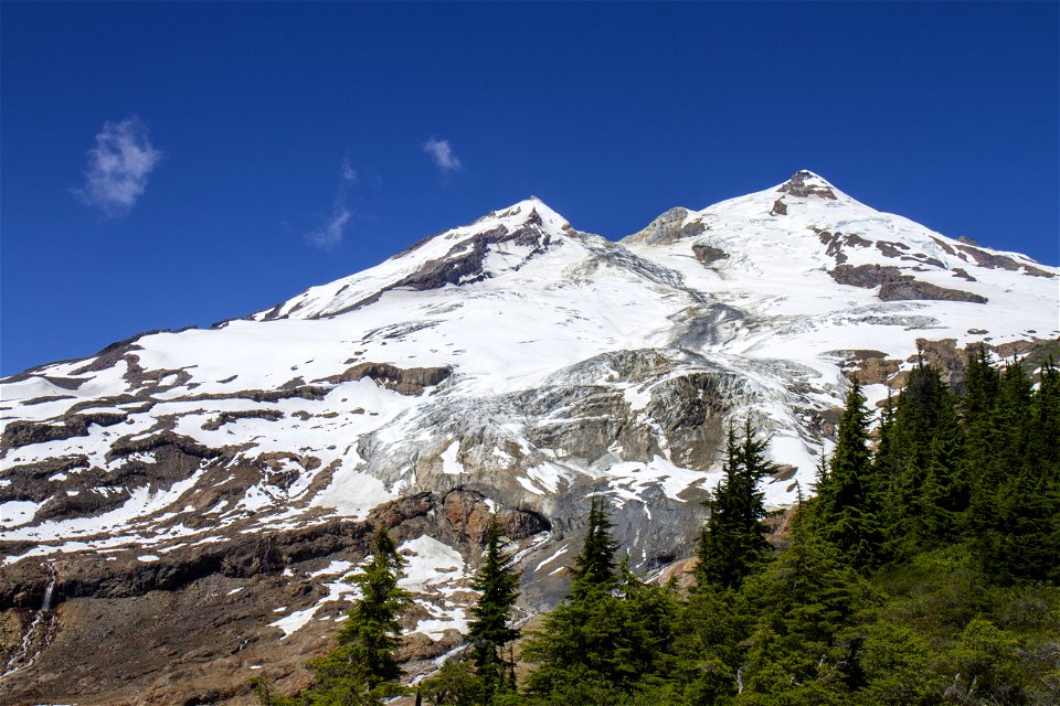 Mt Baker from Base of Boulder Ridge, Mt Baker Snoqualmie National Forest