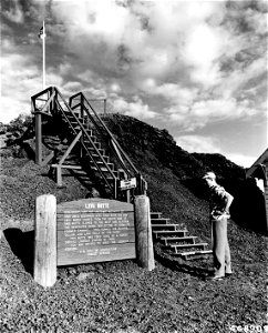 468909 Lava Butte Summit, Deschutes NF, Oregon 1957 photo
