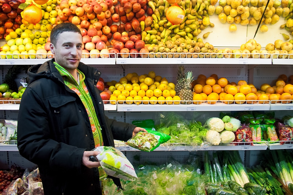 At the market photo