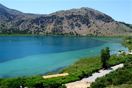 Kurnas lake Crete photo