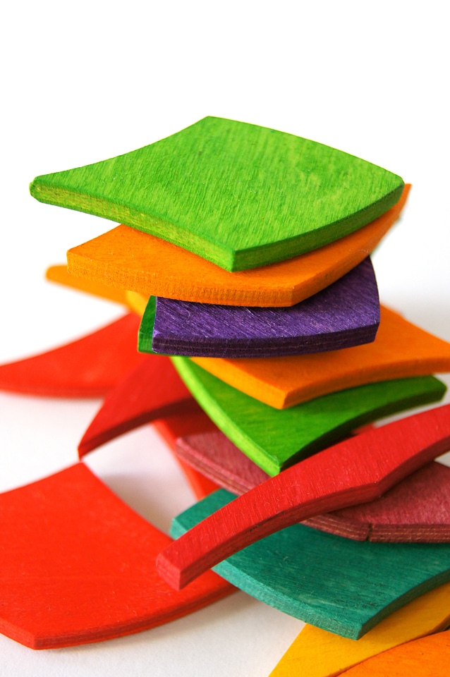 Build child colorful