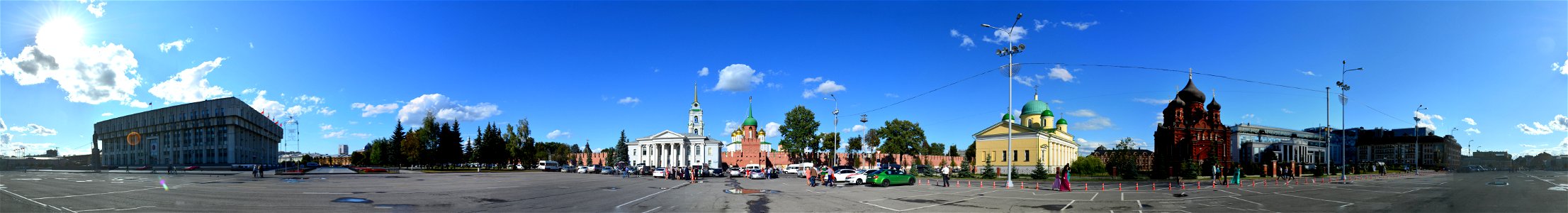 Square next to Tula Kremlin photo
