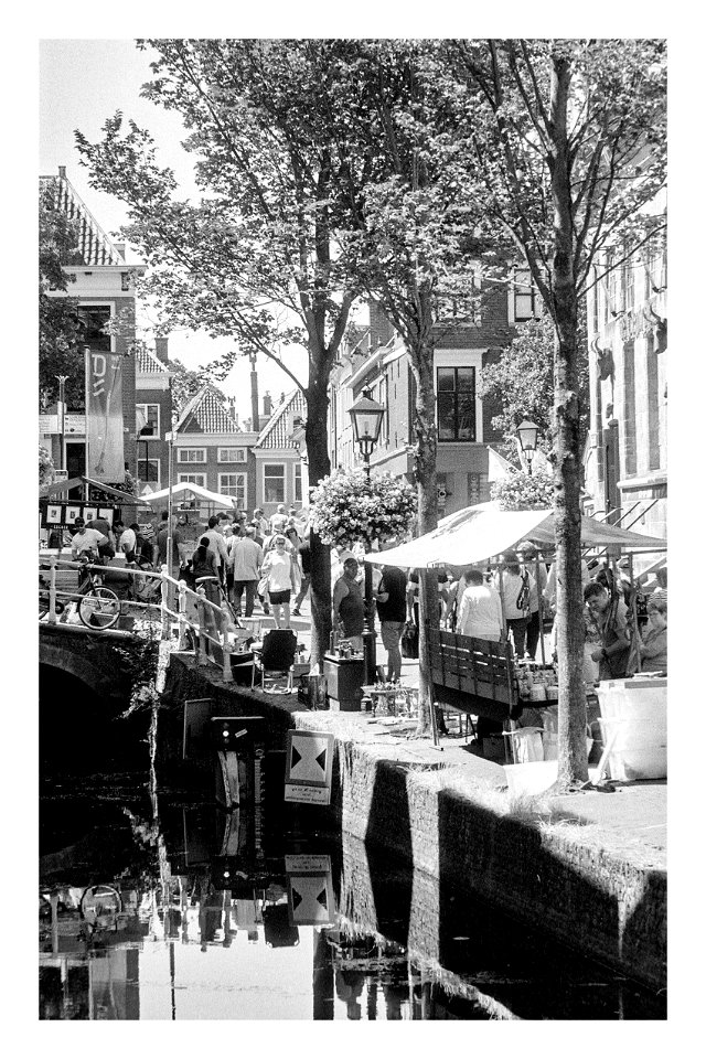 Delft, antique market, july 2018 photo