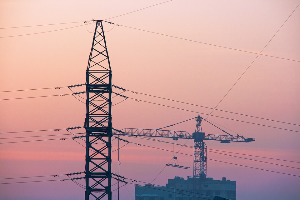 High-voltage tower
