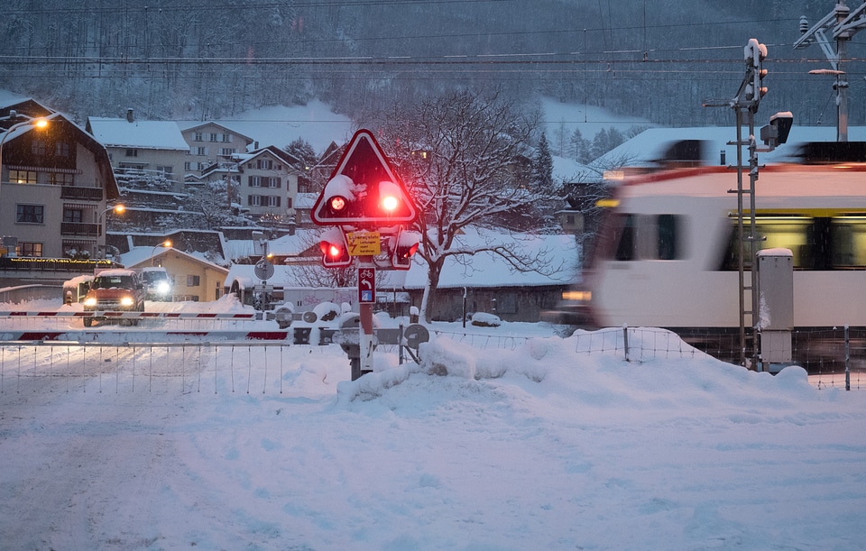 Glarus s bahn winter