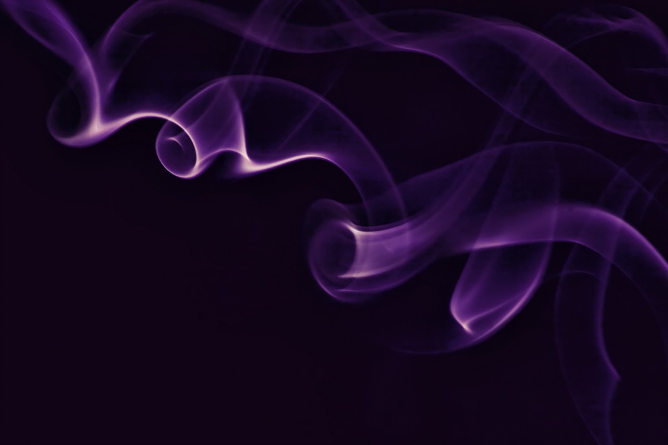 Purple Swirly Smoke