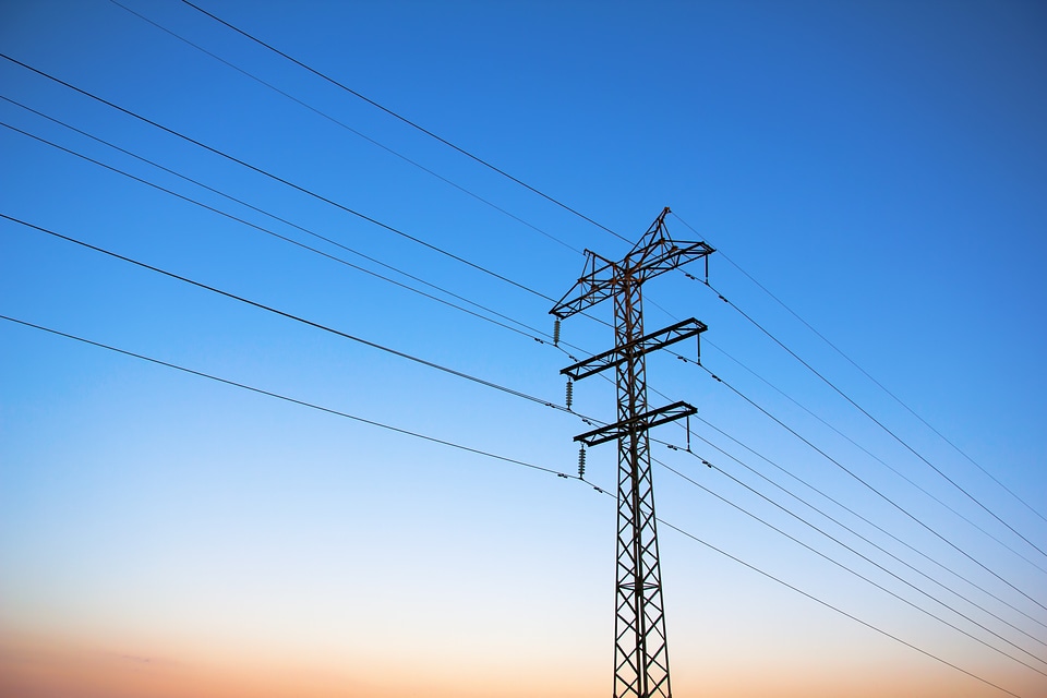High-voltage tower