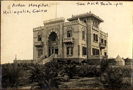 Aotea Hospital, Heliopolis, Cairo, Egypt, 1915-1919 / WRD Laurie photo