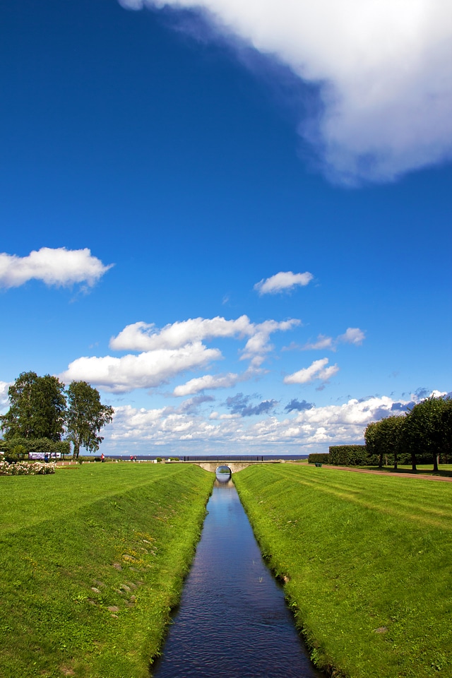 River and sky