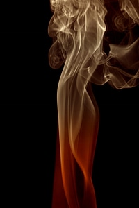 Red smooth smoke background