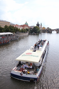 Prague by boat photo