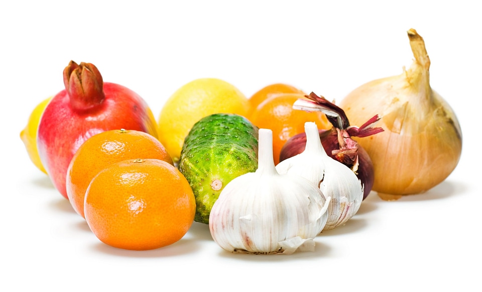 fruits and vegetables