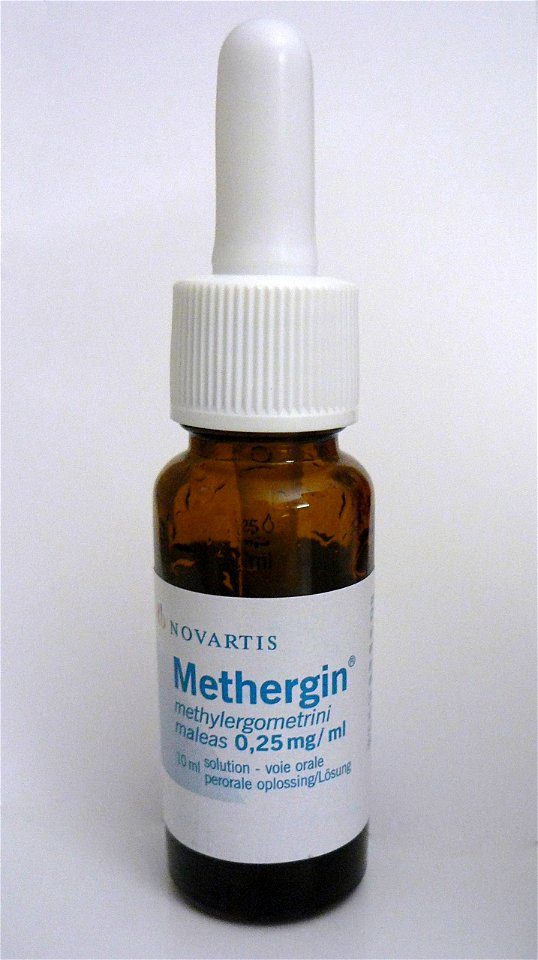 methylergometrine maleate (Methergin)