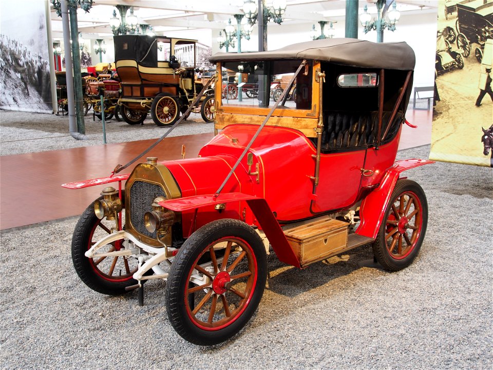 Photographed at the Cité de l'Automobile, France.