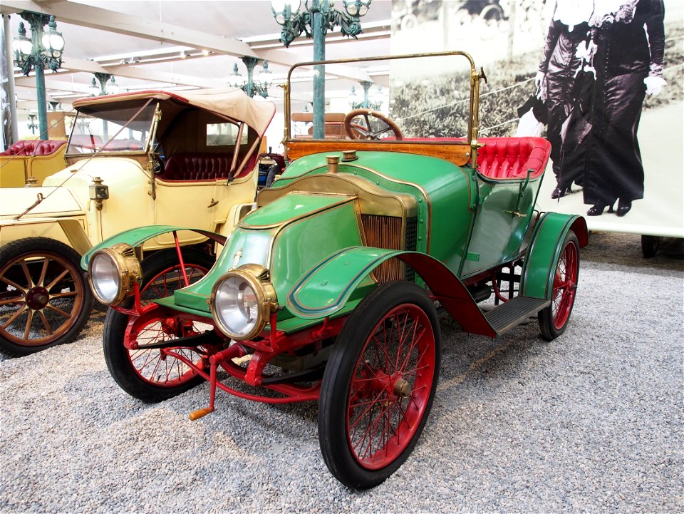 Photographed at the Cité de l'Automobile, France.