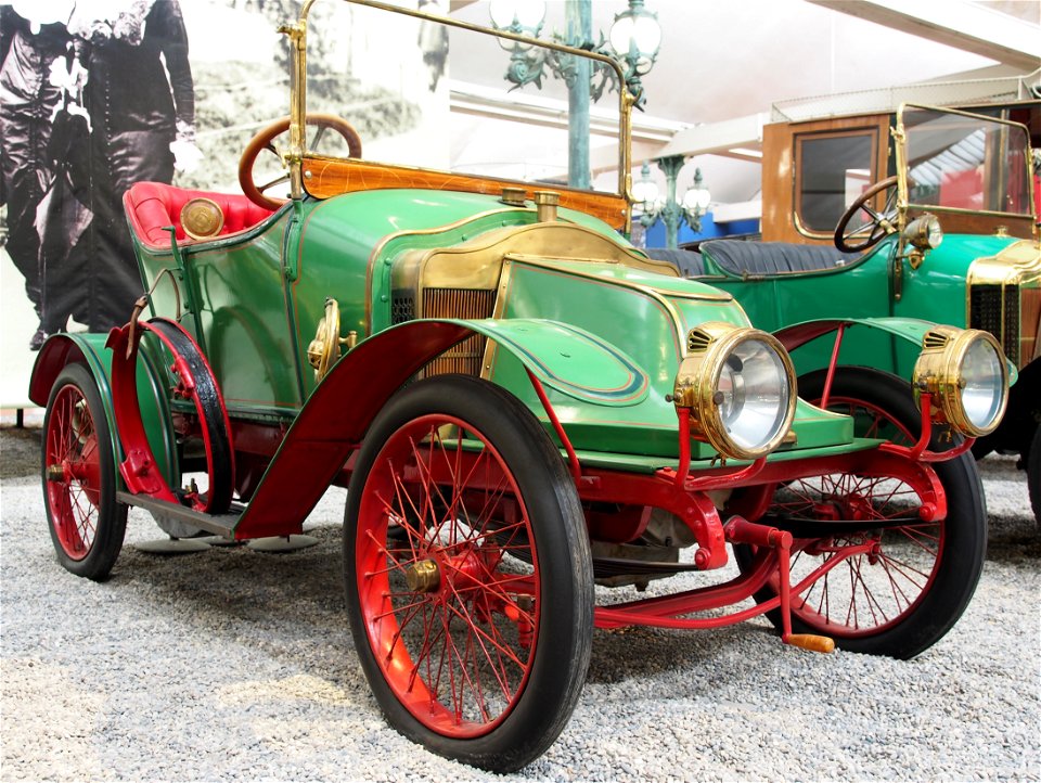Photographed at the Cité de l'Automobile, France.