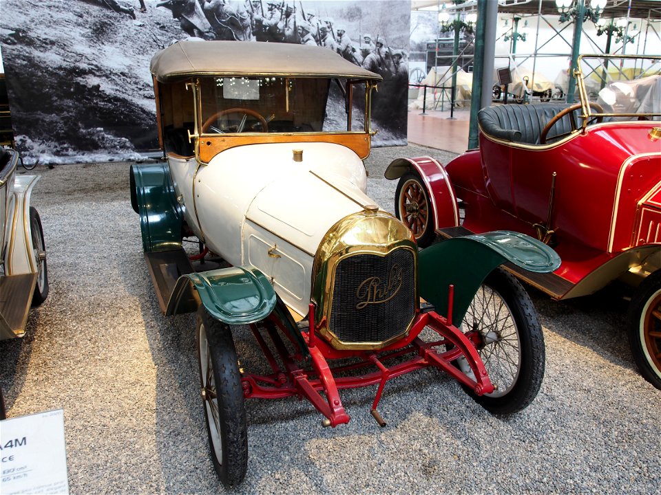Photographed at the Cité de l'Automobile, France.