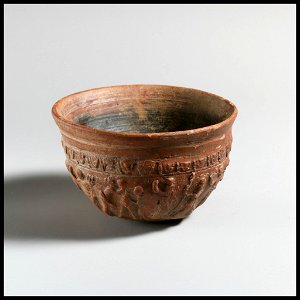 Terracotta Megarian bowl photo