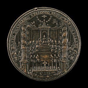 Canonization of Saint Francis of Sales in Saint Peter's [reverse]