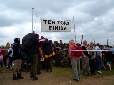 Ten Tors finish 2006. photo