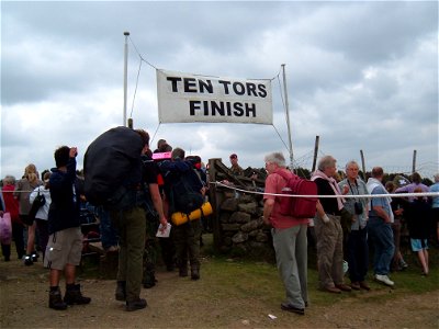 Ten Tors finish 2006.