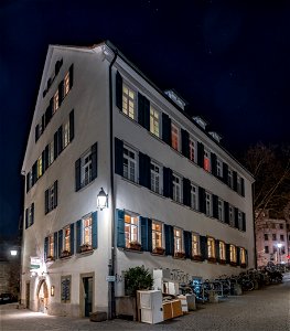 Am Lustnauer Tor 8 in Tübingen bei Nacht photo