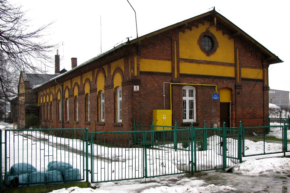 Dworzec Brama Oliwska - elewacja południowa.