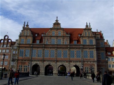 Green Gate in the Main Town of Gdańsk
