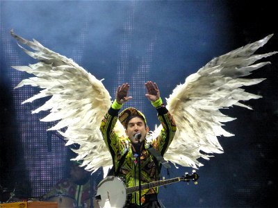 Sufjan Stevens performing at Coachella Valley Music and Art Festival, April 2016