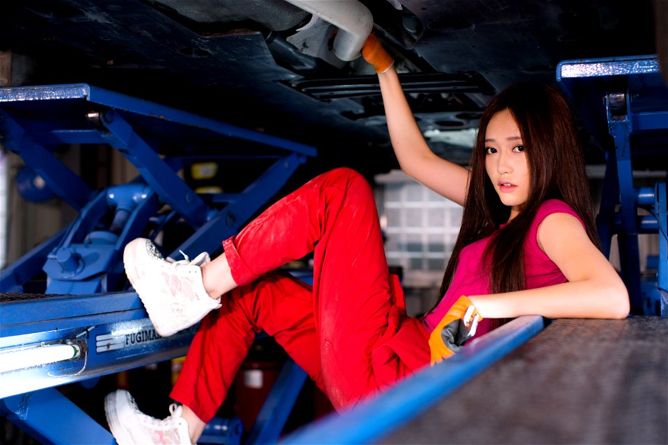 Woman Mechanic photo