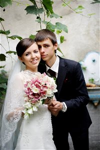 Wedding Bride Groom photo